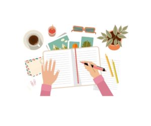 Person journaling as a strategy to stop letting others' opinions matter, highlighting the importance of self-reflection to help learn to Master Emotional Control