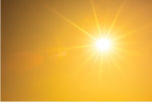 Sun rays beaming down, signifying natural Vitamin D from sunlight, in alignment with 'The Sunshine Vitamin: 20 Ways to Boost Your D Levels Naturally' article theme.